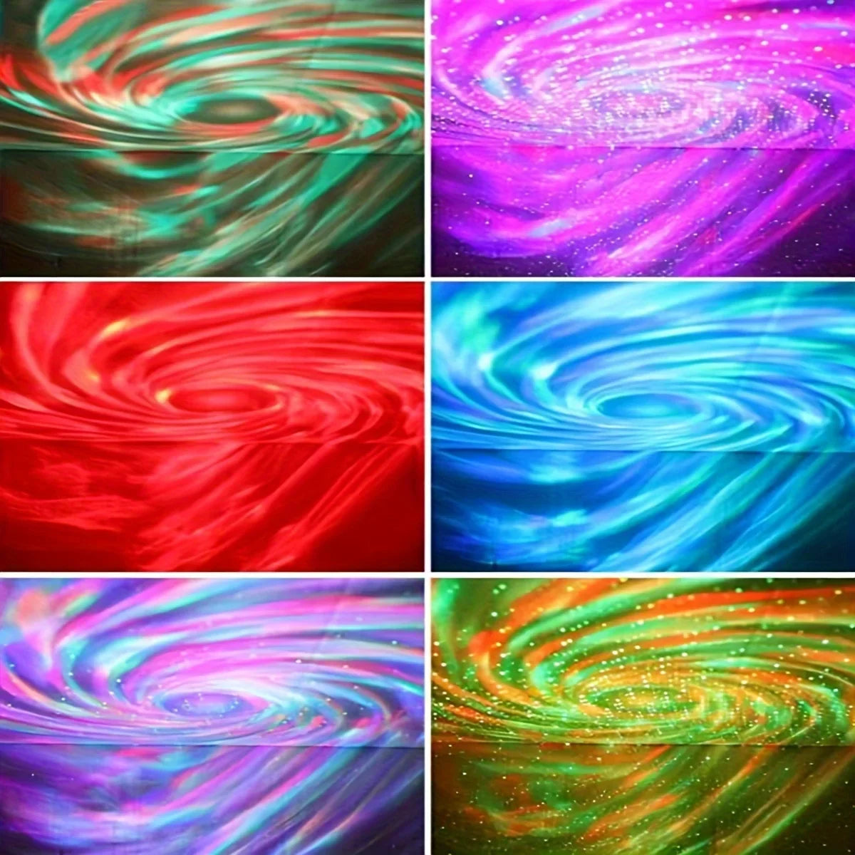 Proyector de luz ambiente galaxia